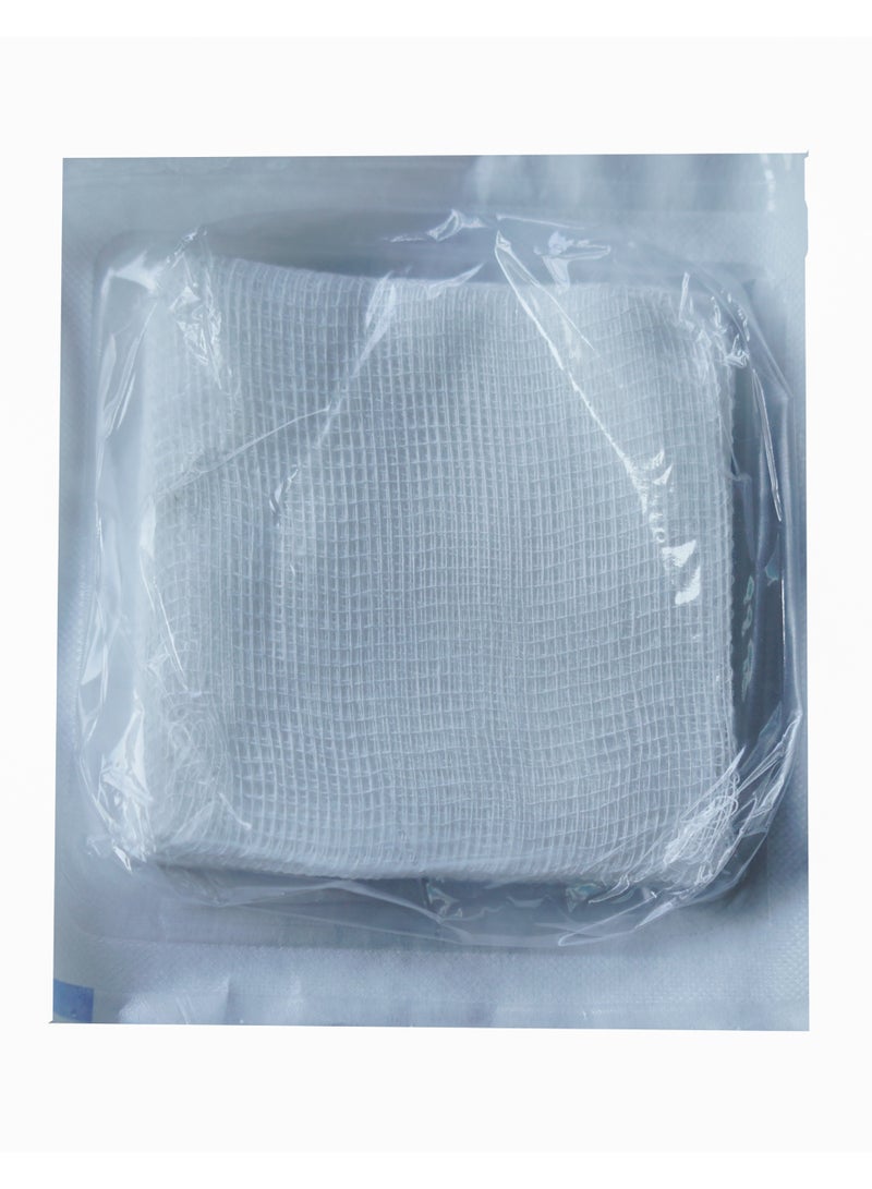 Kangji Kongee sterile gauze swab 7.5x7.5 cm , 12ply , 100 pcs/BOX - Image 2